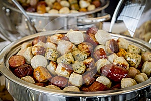 Assorted sausage party bites