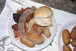Assorted sicilian starter