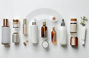 Assorted Skin Care Products on Table