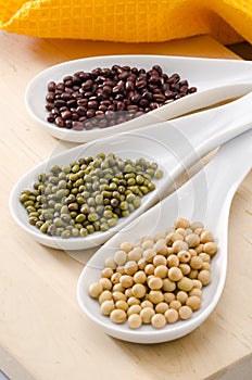 Assorted soy beans