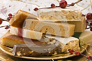 Assorted spanish nougat photo