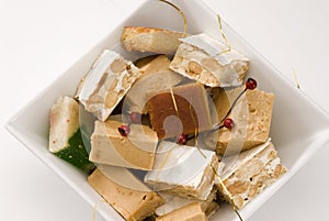 Assorted spanish nougat