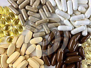 Assorted vitamins and supplements