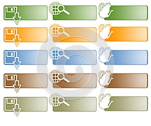 Assorted Web Buttons