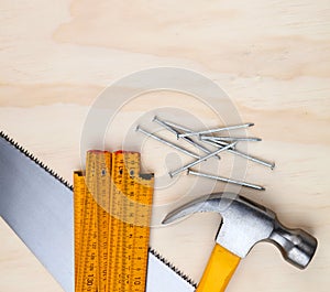 Assorted work tools