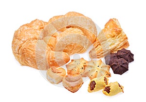 Assortement of bread and pastry