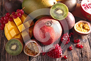 Assortement of fruit