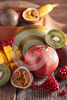Assortement of fruit