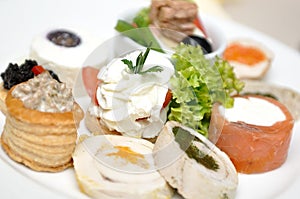 Assortment of aperitif