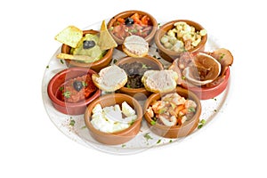 Assortment of aperitif