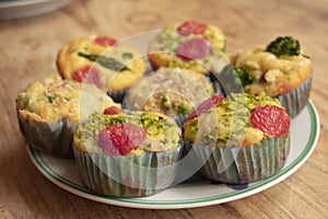 assortment of appetizers and finger food