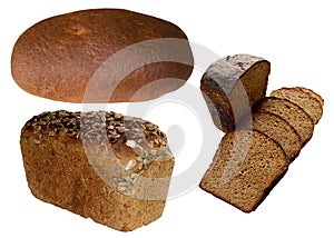 Assortment of Baked Bread.