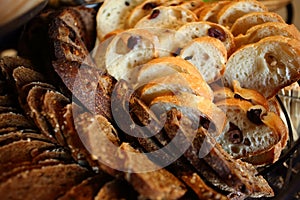 Assortment of bread