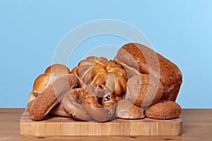 Scelta da pane sul pane piatto 