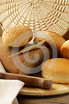 Assortment bread