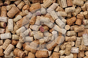 Assortment of French wine corks