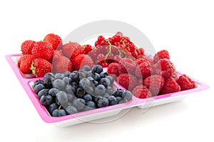 Assortment fresh fruit