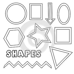 Assortment of Graphic Shapes