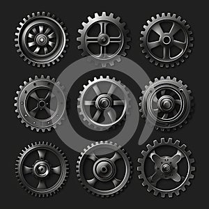 Assortment of Industrial Gears