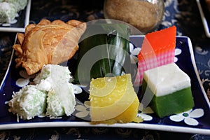 Assortment of kuih