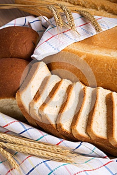 Assortment of tasty bread