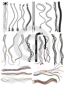Assortment of wires