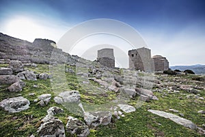 Assos Ancient City Drone shooting, Assos Behramkale, Canakkale Turkey.