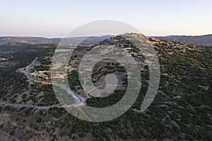 Assos Ancient City Drone shooting, Assos Behramkale, Canakkale Turkey.