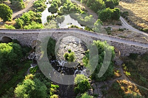 Assos Ancient City Drone shooting, Assos Behramkale, Canakkale Turkey.