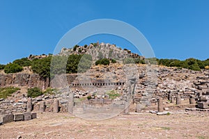 Assos, ancient Greek archeological site, today located in Behramkale, Turkey.