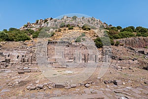 Assos, ancient Greek archeological site, today located in Behramkale, Turkey.