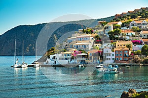 Assos is a small town on the island of Kefalonia, Greece.