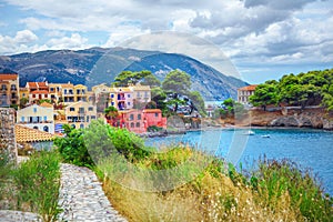 Assos village in Kefalonia