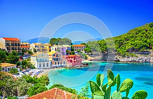 Assos village in Kefalonia