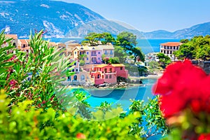 Assos village in Kefalonia