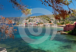 Assos village on Kefalonia