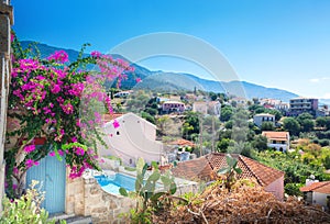 Assos village in Kefalonia