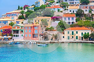 Assos village in Kefalonia