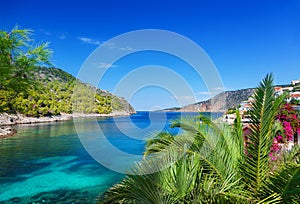 Assos village in Kefalonia