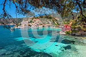 Assos village in Kefalonia