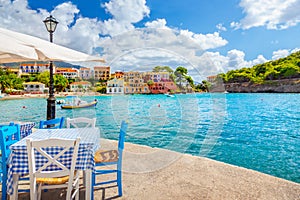 Assos village in Kefalonia, Greece