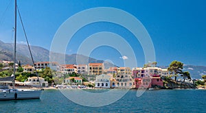 Assos village on Kefalonia island