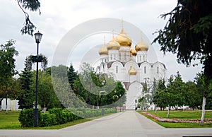 Assumption Cathedral in summer, Yaroslavl, Russia