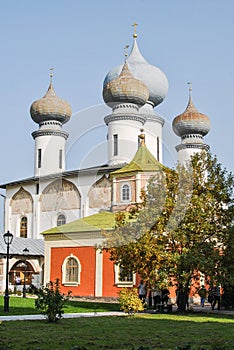 Assumption Cathedral in Tikhvin Monastery