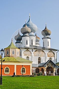 Assumption Cathedral in Tikhvin Monastery