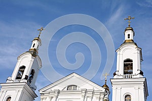 Assumption Cathedral in Vitebsk. Orthodox church. Belarus