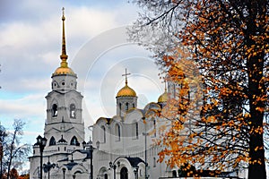 Assumption cathedral in Vladimir city, Russia.