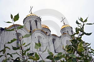 Assumption cathedral in Vladimir city, Russia.