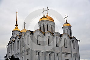 Assumption cathedral in Vladimir city, Russia.