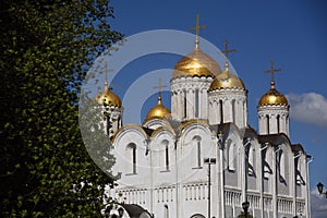 Assumption cathedral in Vladimir city, Russia.